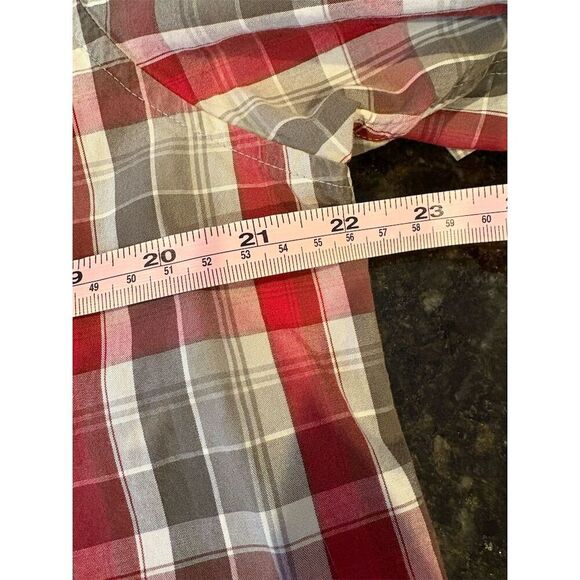 Marmot Men's Plaid Button-Up Shirt L Multicolor Short Sleeve Casual - Picture 7 of 10